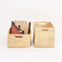 Tall and half height rattan woven baskets